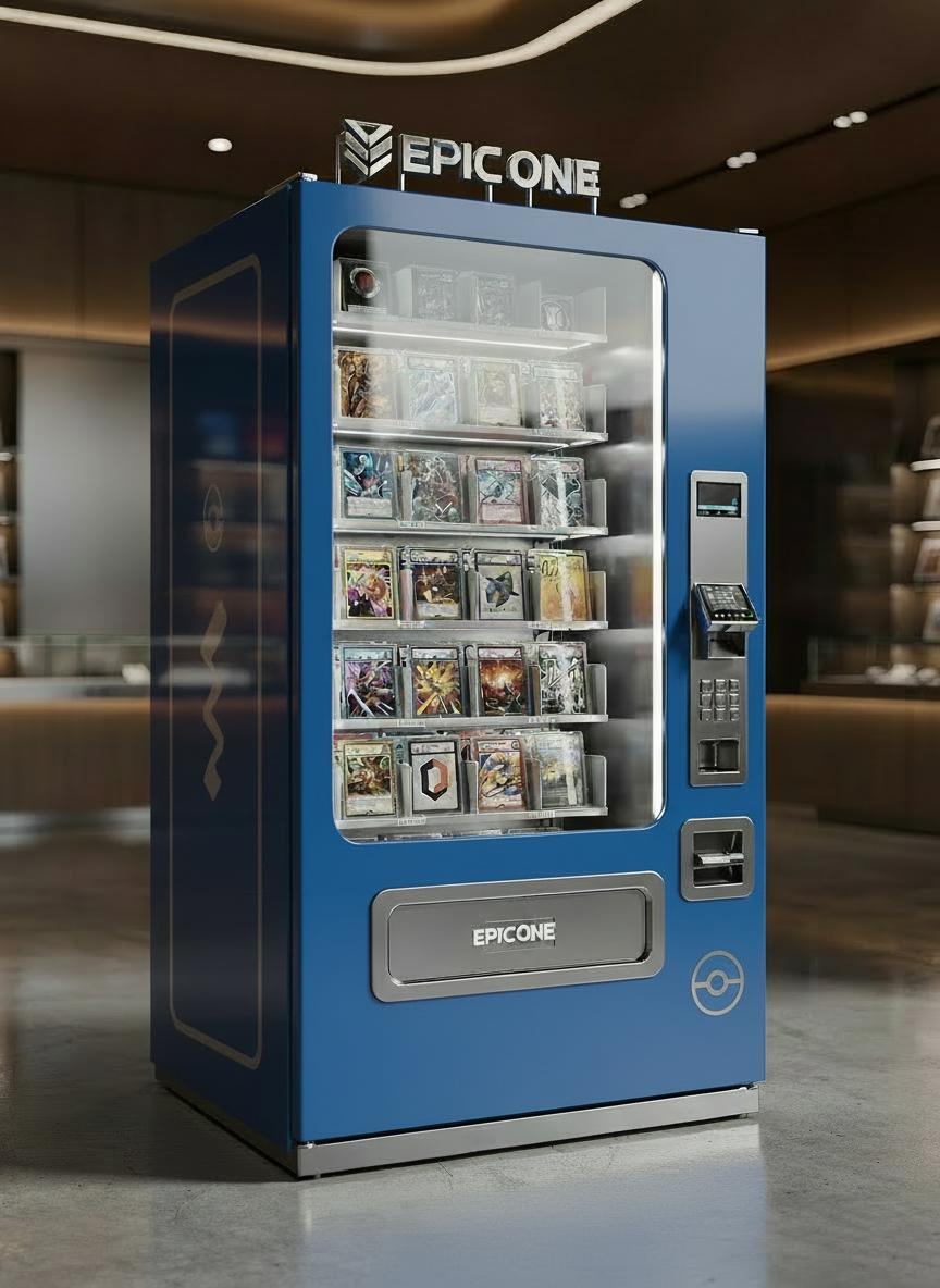 Vending machine Epic One temática Pokémon