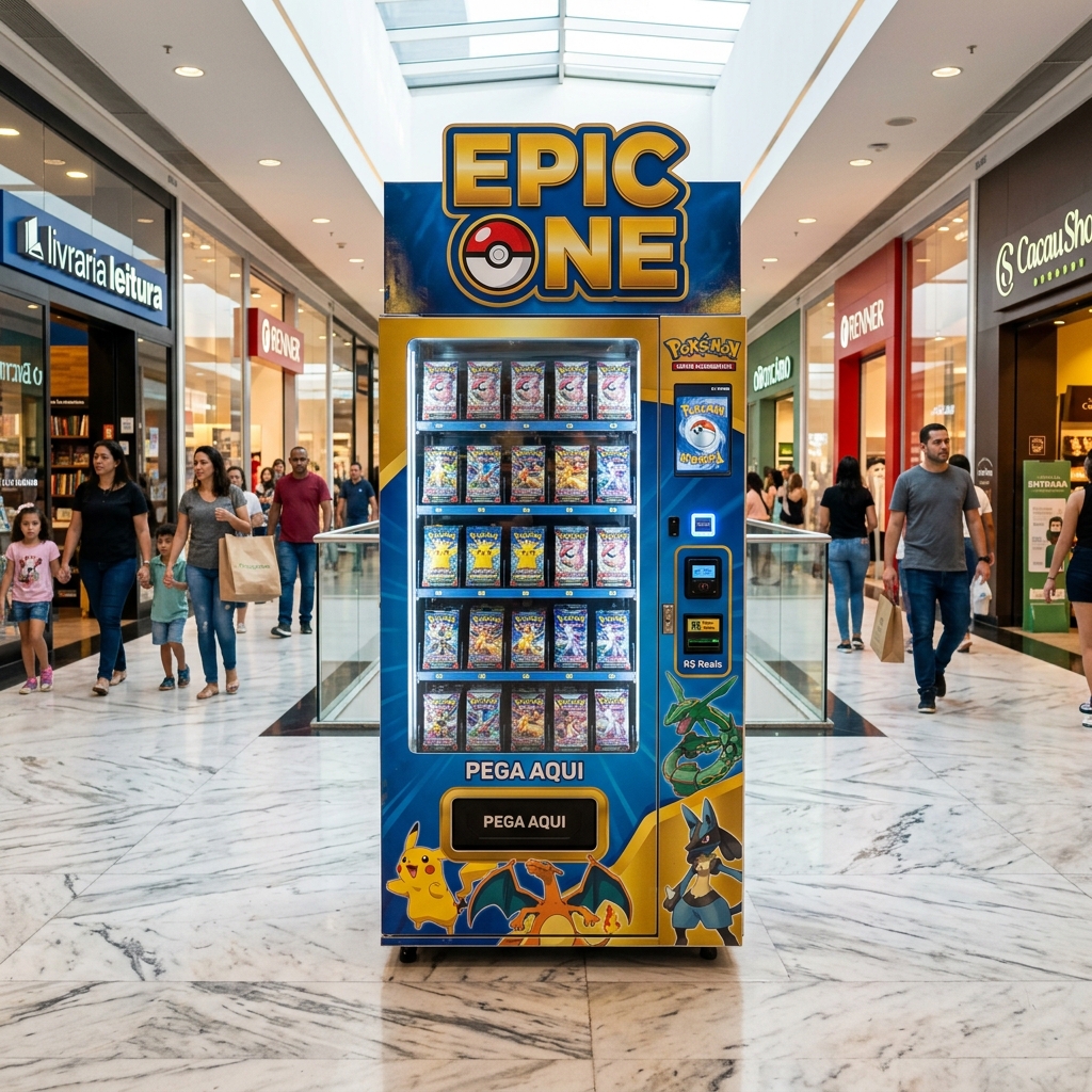 Vending machine Epic One em shopping